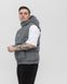 Мужской oversize oversize - серый jl13 фото 5