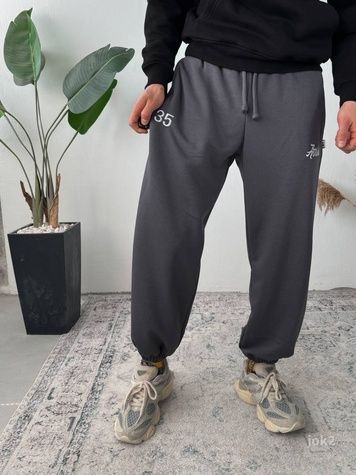 Чоловічі oversize джогери - графіт jok2 фото