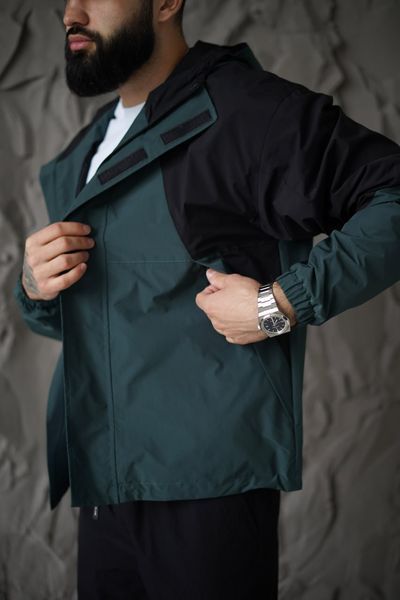 Мужская oversize ветровка из плащевки 1003040000008 фото