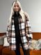Женская рубашка Oversize в клетку zkl12 фото 1
