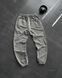 Мужские спортивные oversize брюки - серые dgim3-S фото 1